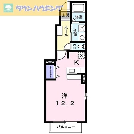 プラシード　ツバサIの物件間取画像